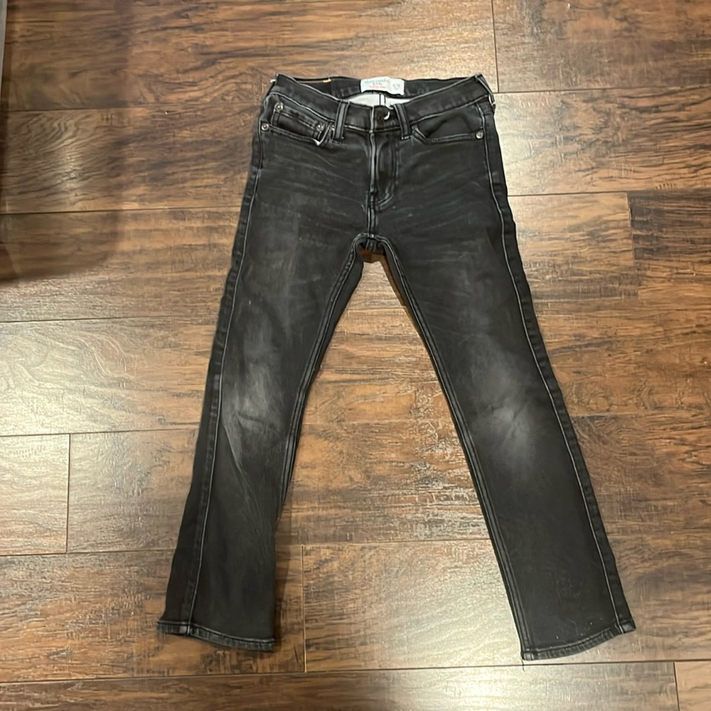 Boys Abercrombie Kids Black Skinny Jeans -Size 9/10